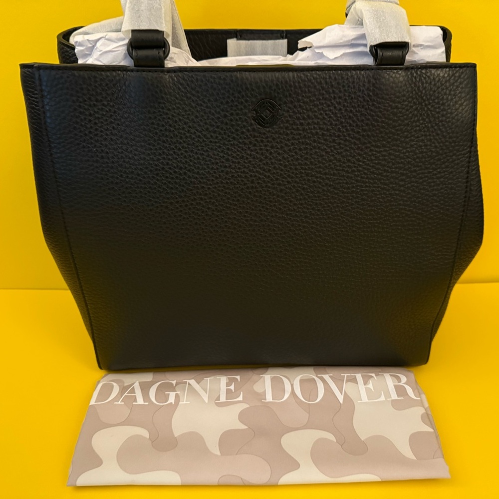 Dagne Dover Allyn Black Tote Bag - Picture 3 of 11